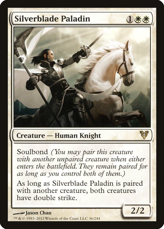 Silverblade Paladin [Avacyn Restored] | GrognardGamesBatavia