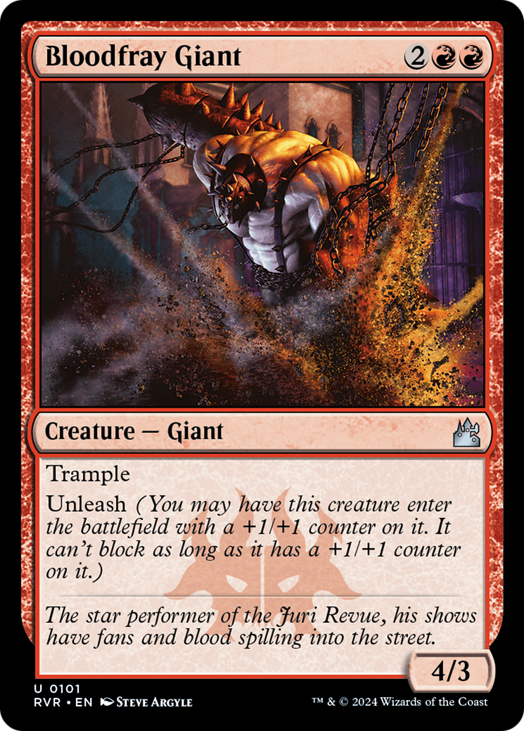 Bloodfray Giant [Ravnica Remastered] | GrognardGamesBatavia