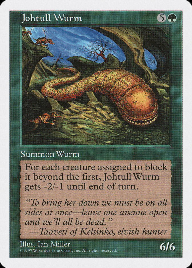 Johtull Wurm [Fifth Edition] | GrognardGamesBatavia