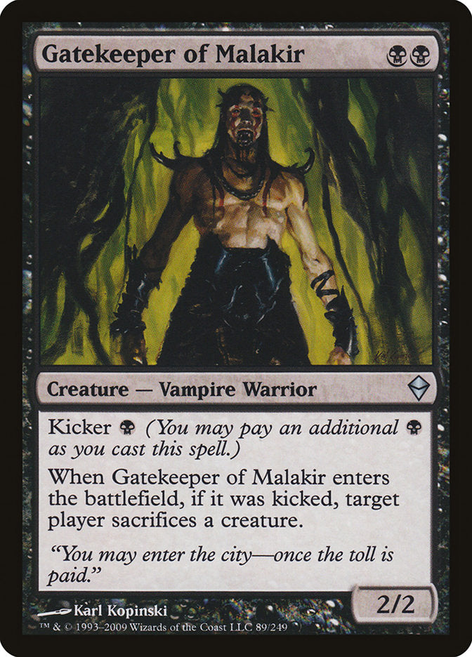 Gatekeeper of Malakir [Zendikar] | GrognardGamesBatavia