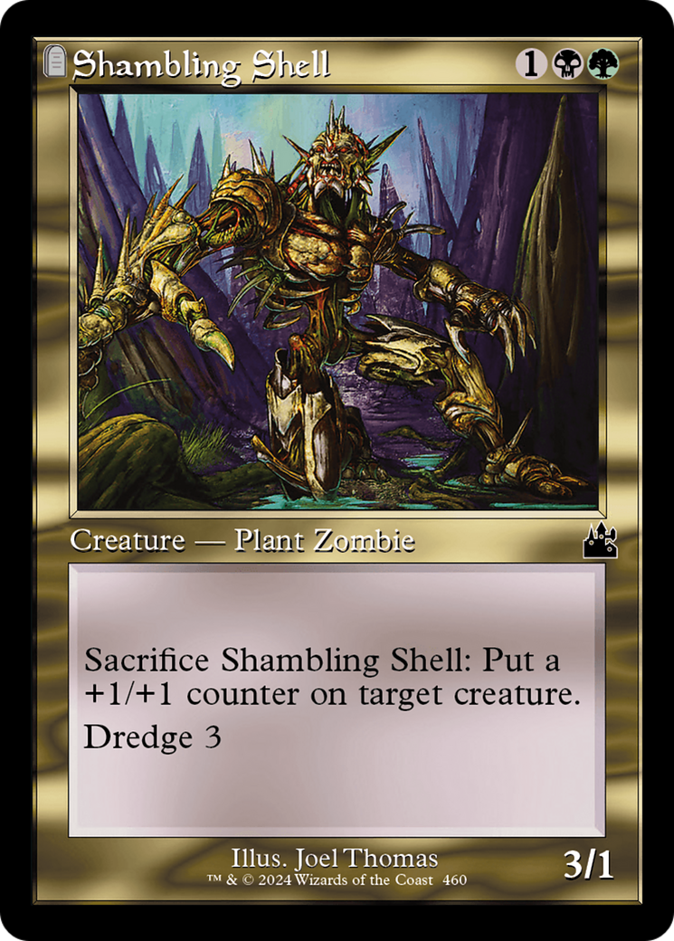 Shambling Shell (Retro Frame) [Ravnica Remastered] | GrognardGamesBatavia