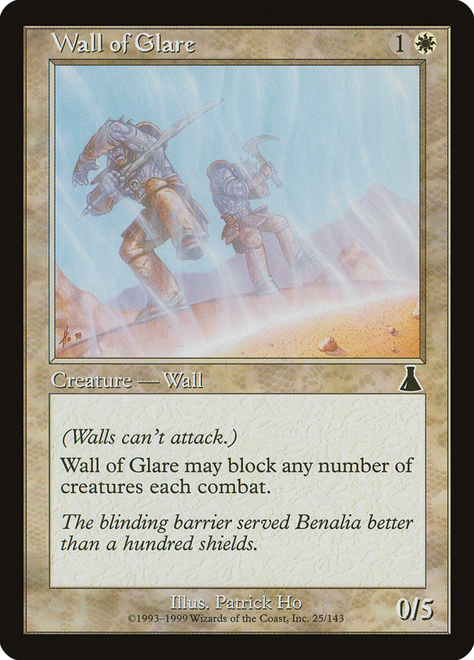 Wall of Glare [Urza's Destiny] | GrognardGamesBatavia