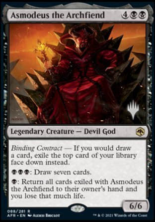 Asmodeus the Archfiend (Promo Pack) [Dungeons & Dragons: Adventures in the Forgotten Realms Promos] | GrognardGamesBatavia