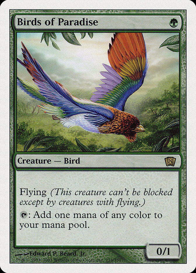 Birds of Paradise [Eighth Edition] | GrognardGamesBatavia