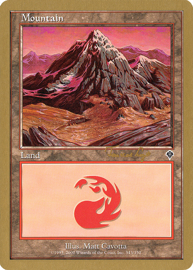 Mountain (tvdl343) (Tom van de Logt) [World Championship Decks 2001] | GrognardGamesBatavia