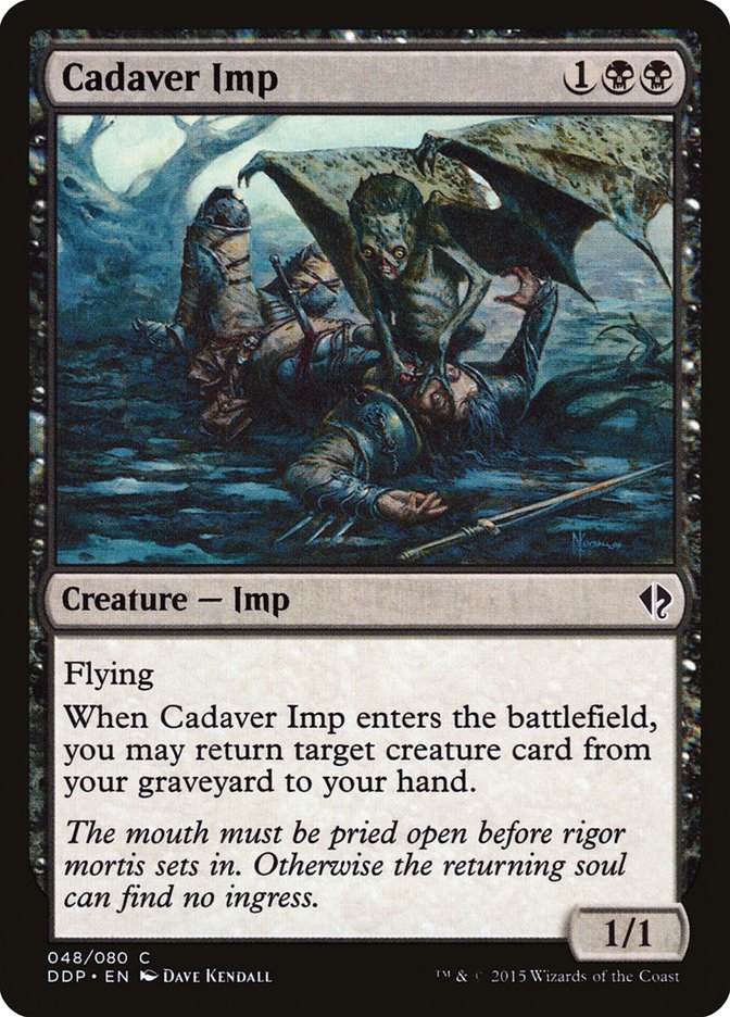 Cadaver Imp [Duel Decks: Zendikar vs. Eldrazi] | GrognardGamesBatavia