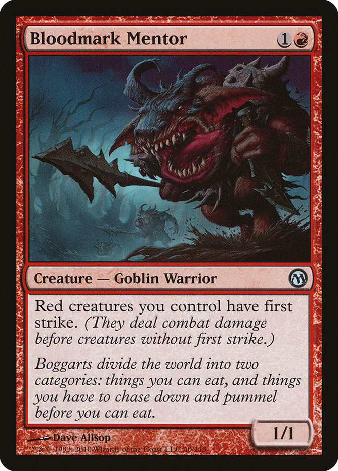 Bloodmark Mentor [Duels of the Planeswalkers] | GrognardGamesBatavia