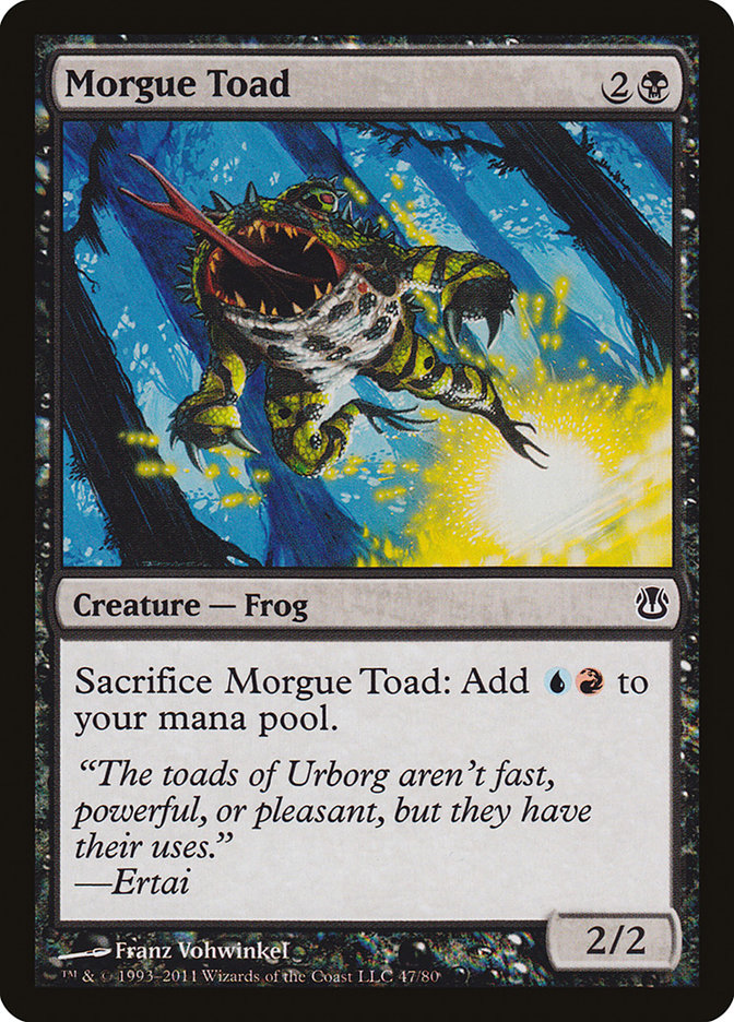 Morgue Toad [Duel Decks: Ajani vs. Nicol Bolas] | GrognardGamesBatavia