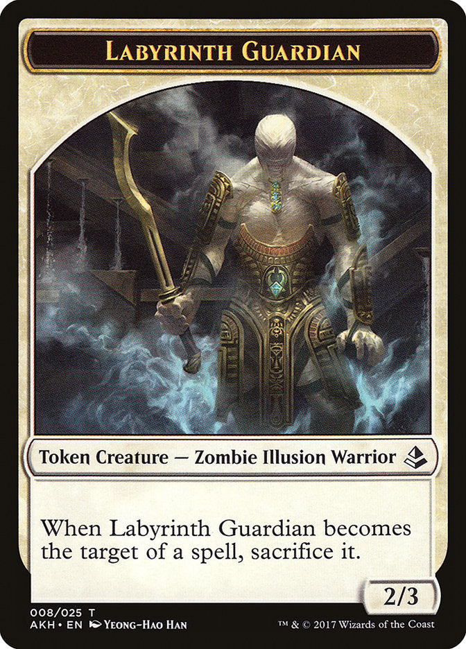 Labyrinth Guardian Token [Amonkhet Tokens] | GrognardGamesBatavia