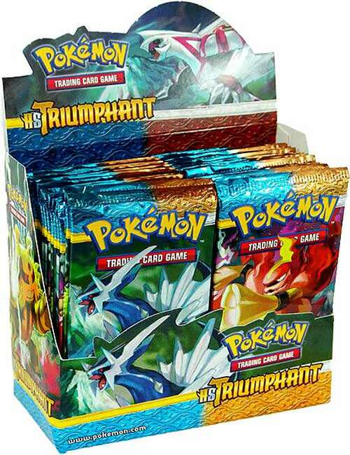 HeartGold & SoulSilver: Triumphant - Booster Box | GrognardGamesBatavia