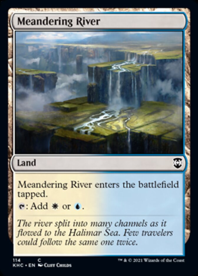 Meandering River [Kaldheim Commander] | GrognardGamesBatavia