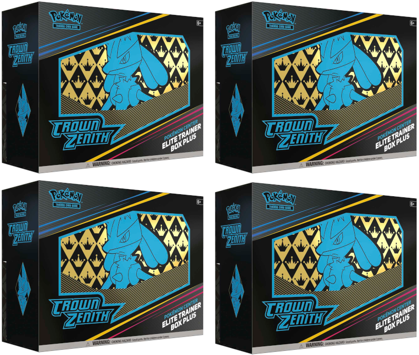 Sword & Shield: Crown Zenith - Elite Trainer Box Plus Case (Pokemon Center Exclusive) | GrognardGamesBatavia