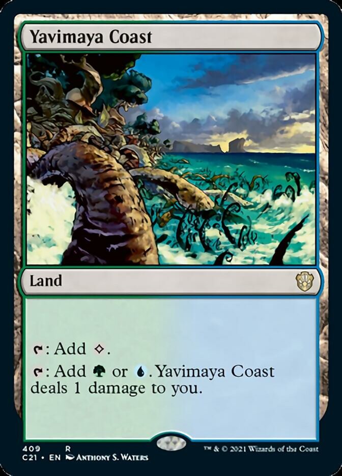 Yavimaya Coast [Commander 2021] | GrognardGamesBatavia