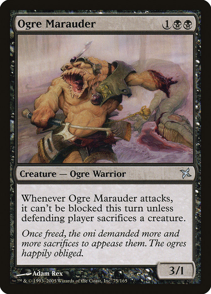 Ogre Marauder [Betrayers of Kamigawa] | GrognardGamesBatavia