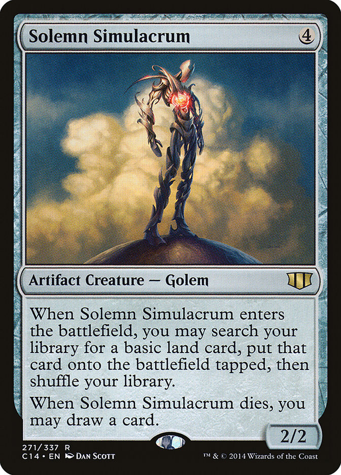 Solemn Simulacrum [Commander 2014] | GrognardGamesBatavia