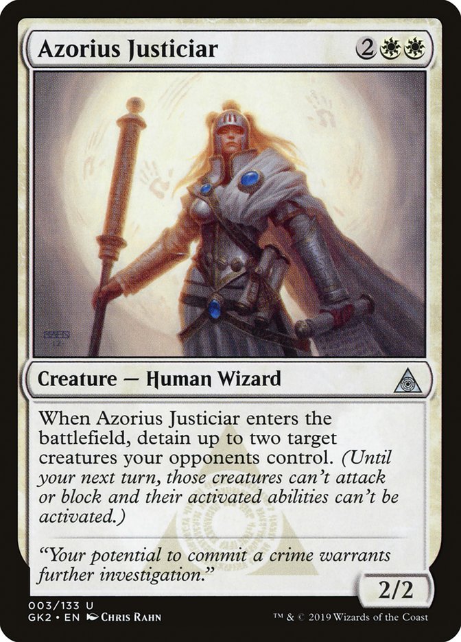 Azorius Justiciar [Ravnica Allegiance Guild Kit] | GrognardGamesBatavia