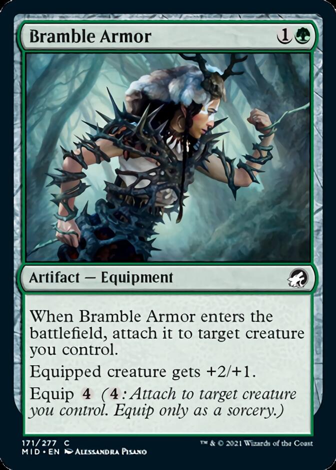 Bramble Armor [Innistrad: Midnight Hunt] | GrognardGamesBatavia