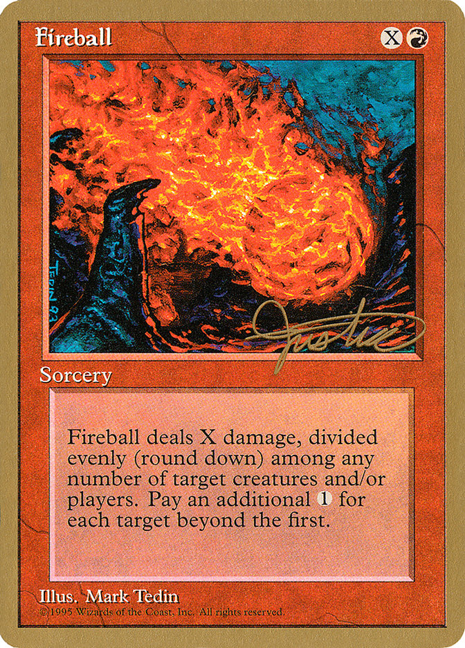 Fireball (Mark Justice) [Pro Tour Collector Set] | GrognardGamesBatavia