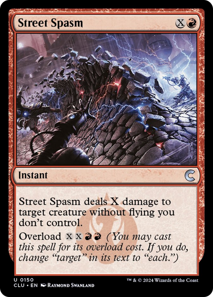 Street Spasm [Ravnica: Clue Edition] | GrognardGamesBatavia