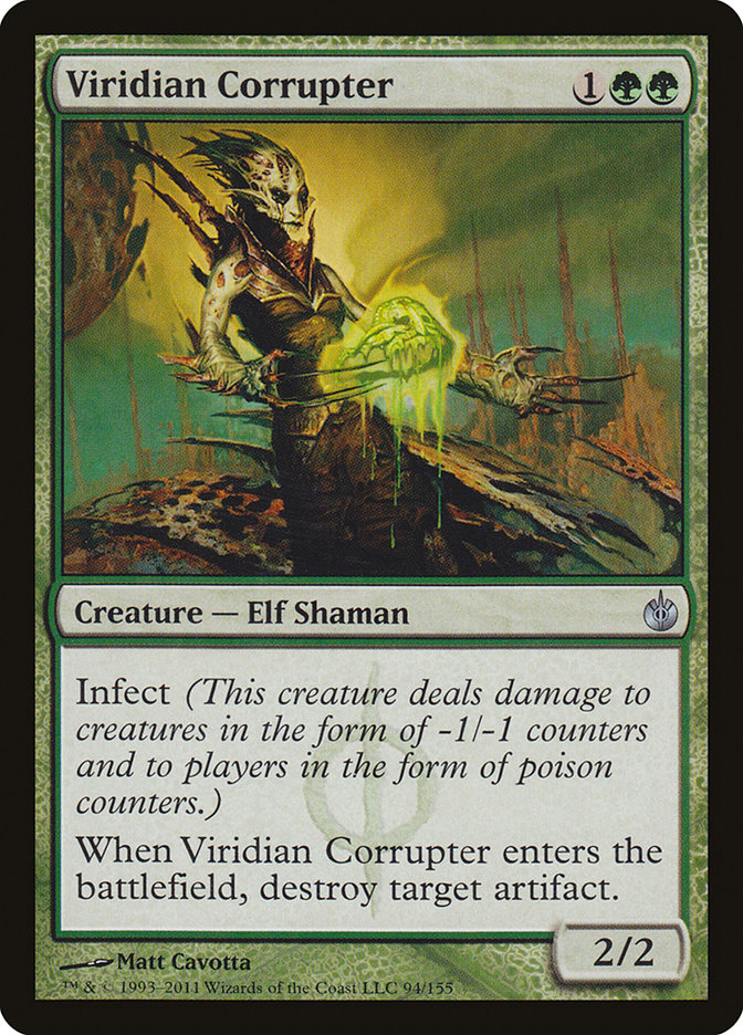 Viridian Corrupter [Mirrodin Besieged] | GrognardGamesBatavia