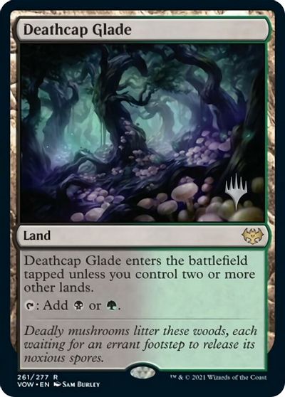 Deathcap Glade (Promo Pack) [Innistrad: Crimson Vow Promos] | GrognardGamesBatavia