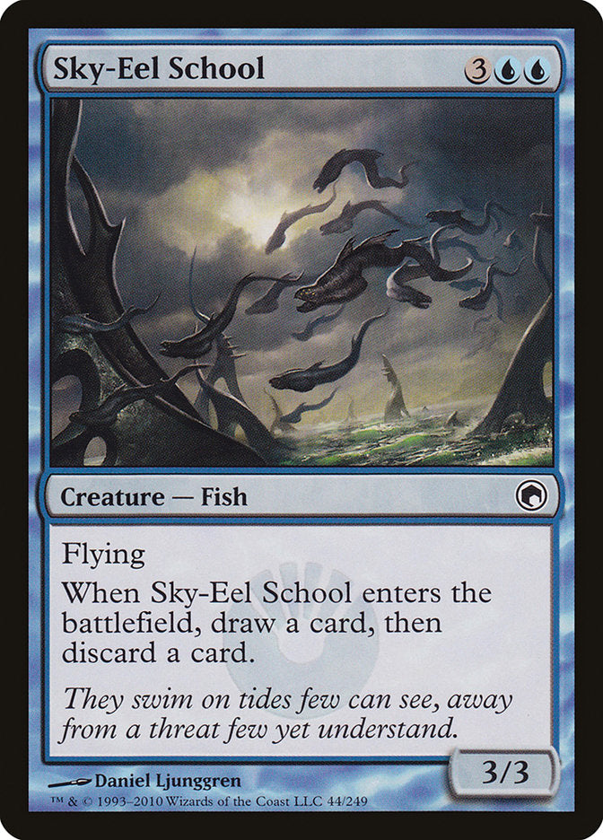 Sky-Eel School [Scars of Mirrodin] | GrognardGamesBatavia