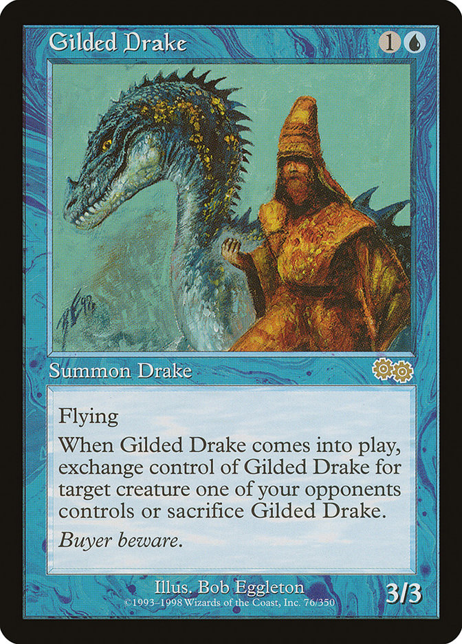 Gilded Drake [Urza's Saga] | GrognardGamesBatavia