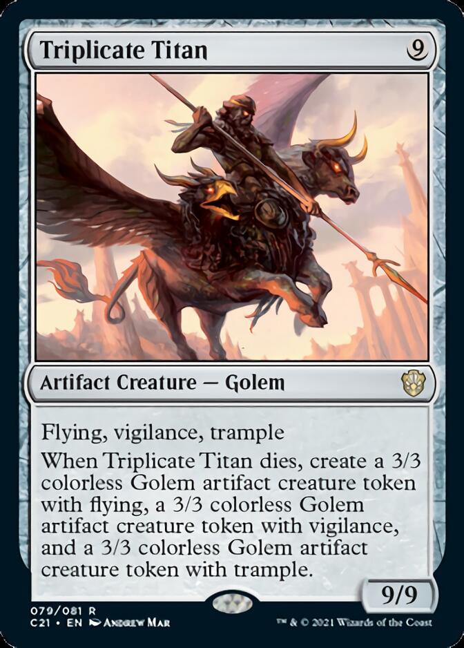 Triplicate Titan [Commander 2021] | GrognardGamesBatavia