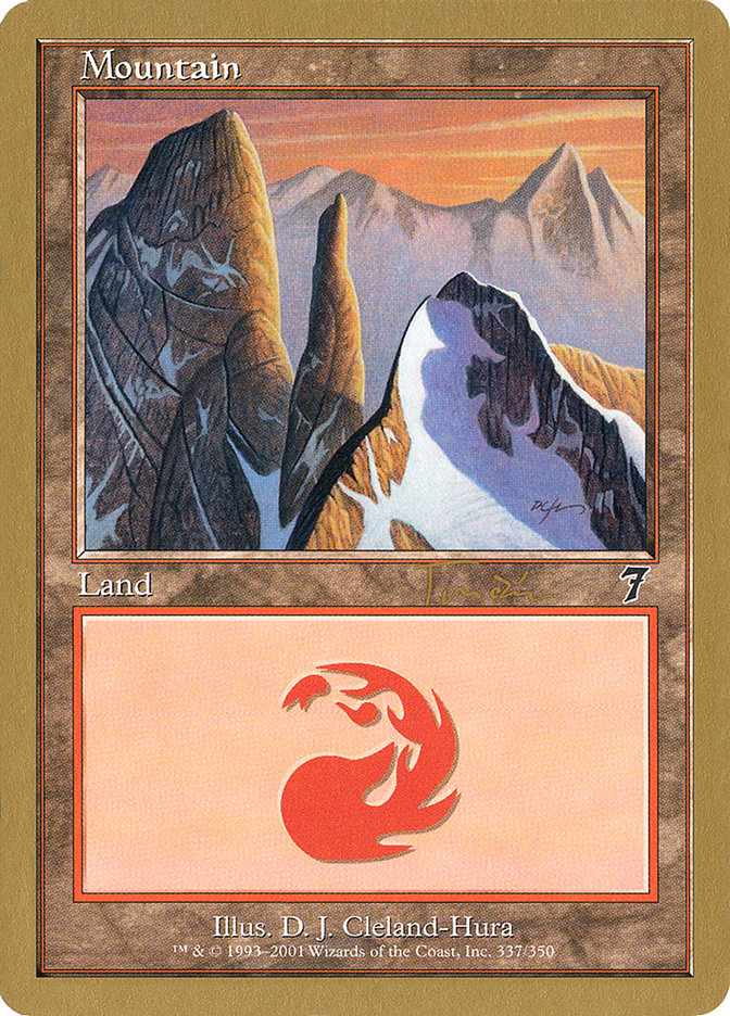 Mountain (jt337) (Jan Tomcani) [World Championship Decks 2001] | GrognardGamesBatavia