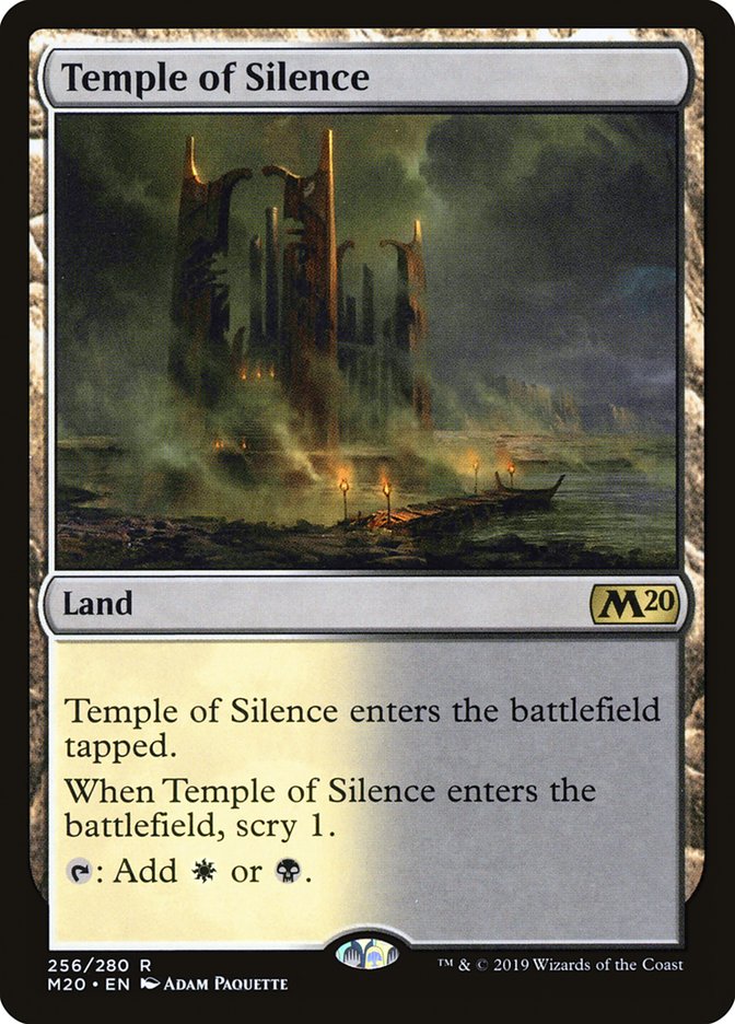 Temple of Silence [Core Set 2020] | GrognardGamesBatavia