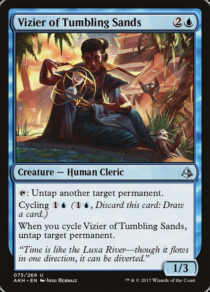 Vizier of Tumbling Sands [Amonkhet] | GrognardGamesBatavia