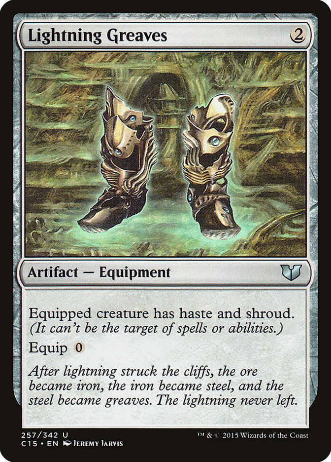 Lightning Greaves [Commander 2015] | GrognardGamesBatavia