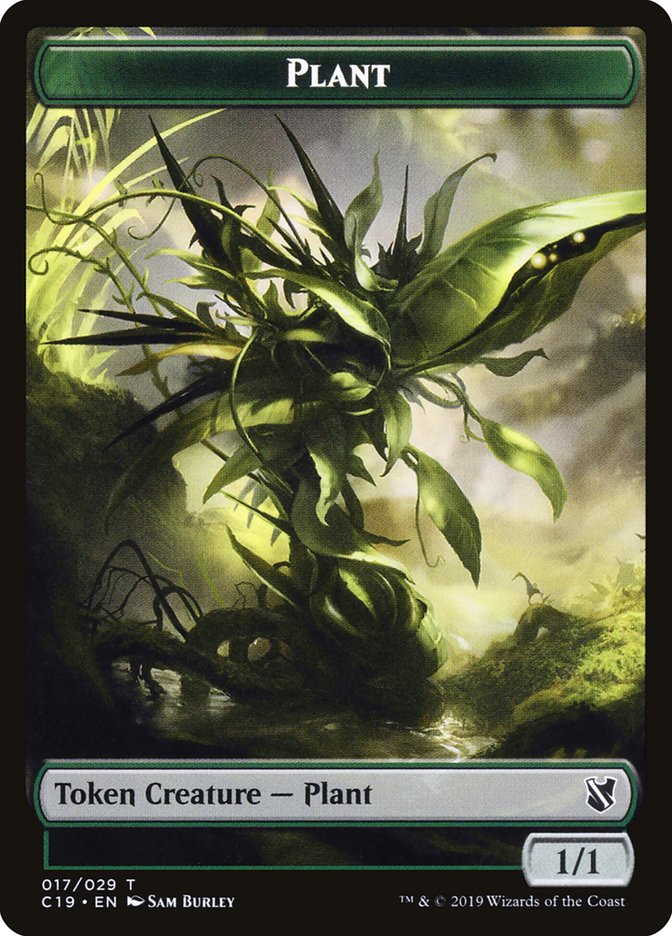 Plant Token [Commander 2019 Tokens] | GrognardGamesBatavia