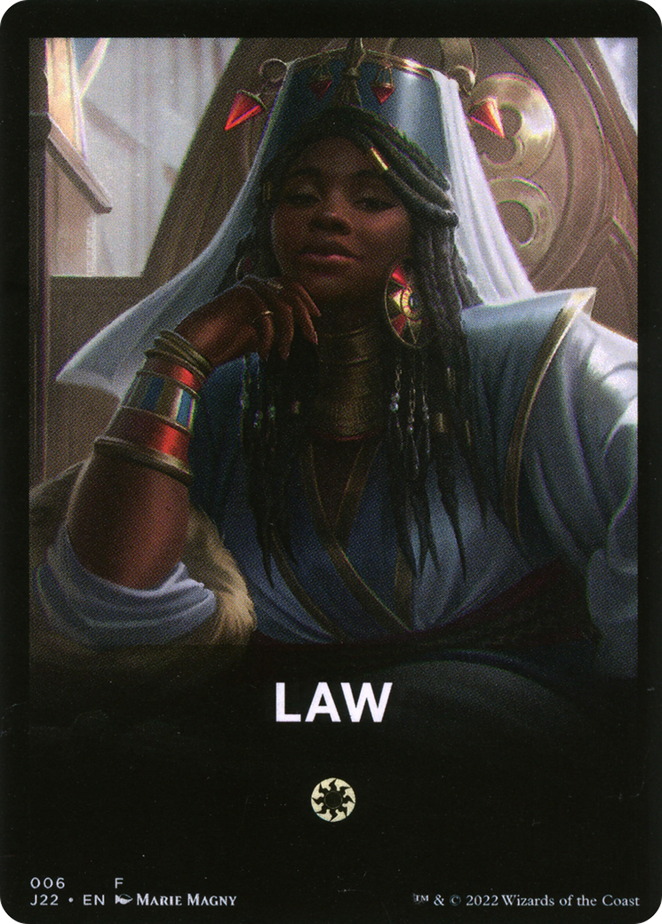 Law Theme Card [Jumpstart 2022 Front Cards] | GrognardGamesBatavia