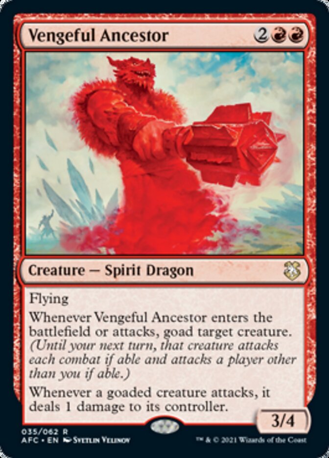 Vengeful Ancestor [Dungeons & Dragons: Adventures in the Forgotten Realms Commander] | GrognardGamesBatavia