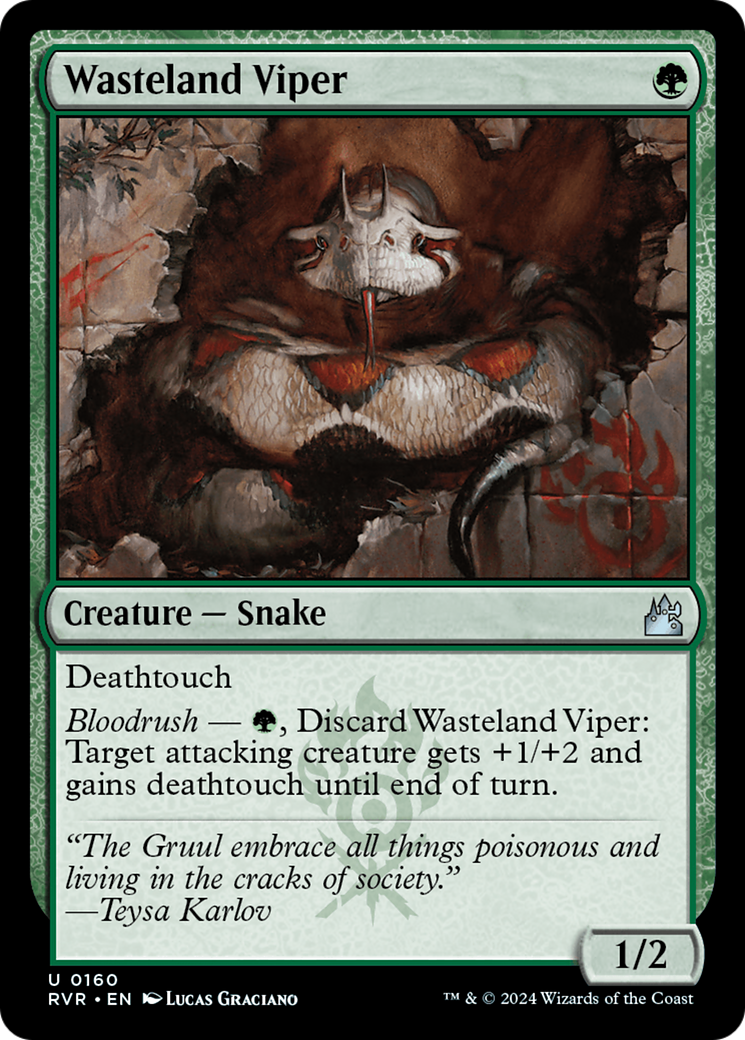 Wasteland Viper [Ravnica Remastered] | GrognardGamesBatavia