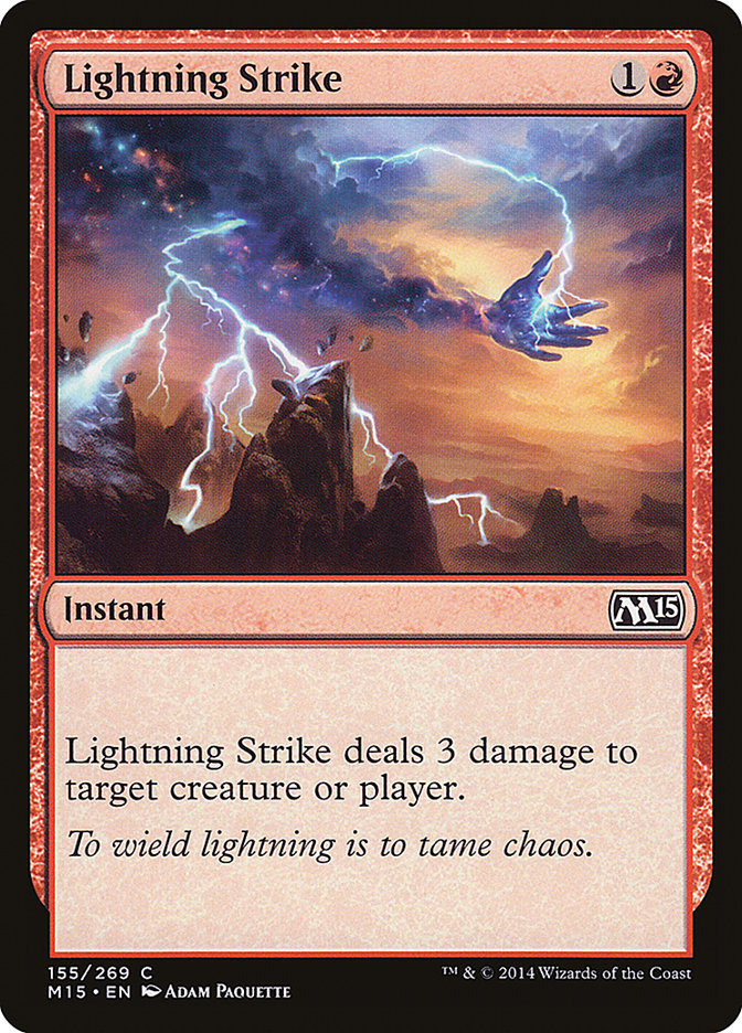 Lightning Strike [Magic 2015] | GrognardGamesBatavia