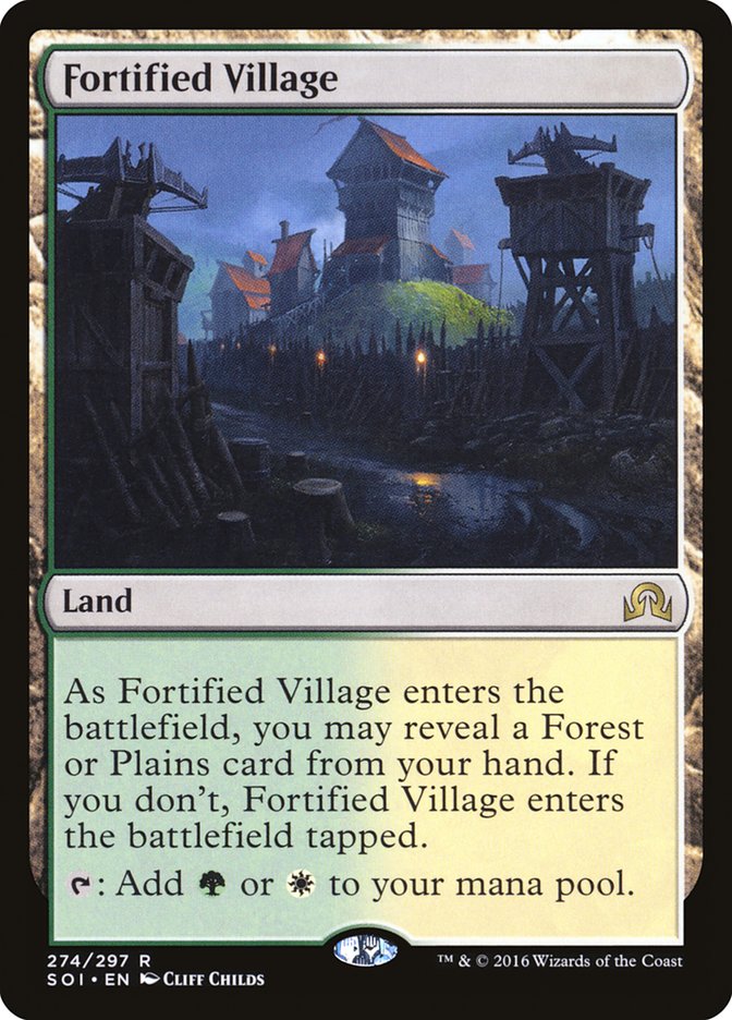 Fortified Village [Shadows over Innistrad] | GrognardGamesBatavia