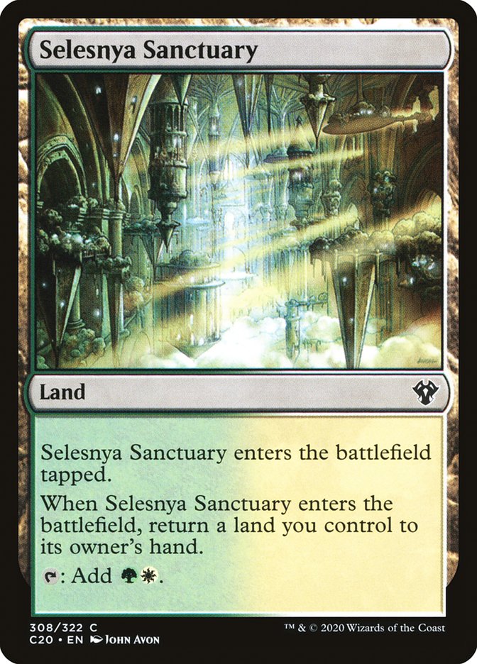 Selesnya Sanctuary [Commander 2020] | GrognardGamesBatavia