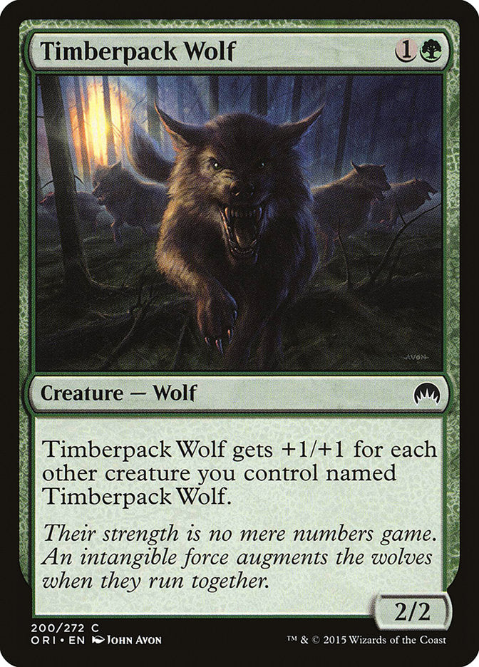 Timberpack Wolf [Magic Origins] | GrognardGamesBatavia