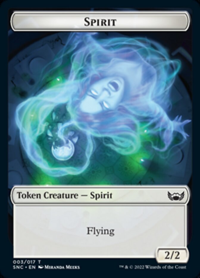 Spirit Token [Streets of New Capenna Tokens] | GrognardGamesBatavia