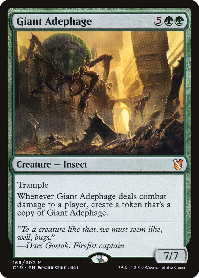 Giant Adephage [Commander 2019] | GrognardGamesBatavia