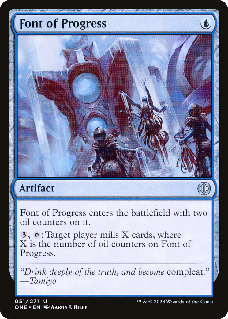 Font of Progress [Phyrexia: All Will Be One] | GrognardGamesBatavia