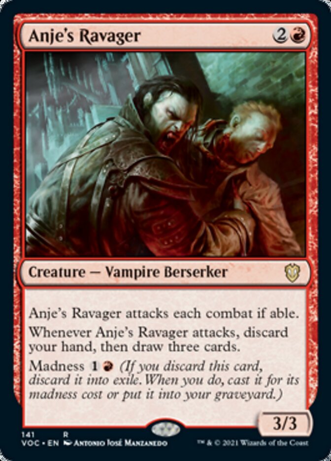 Anje's Ravager [Innistrad: Crimson Vow Commander] | GrognardGamesBatavia