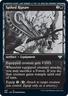 Spiked Ripsaw [Innistrad: Double Feature] | GrognardGamesBatavia