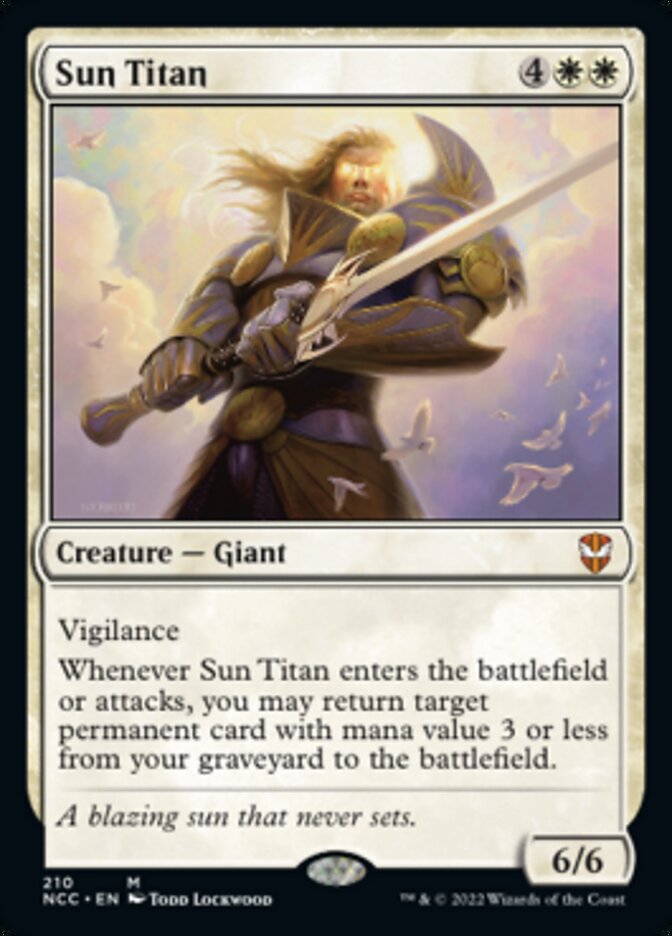 Sun Titan [Streets of New Capenna Commander] | GrognardGamesBatavia