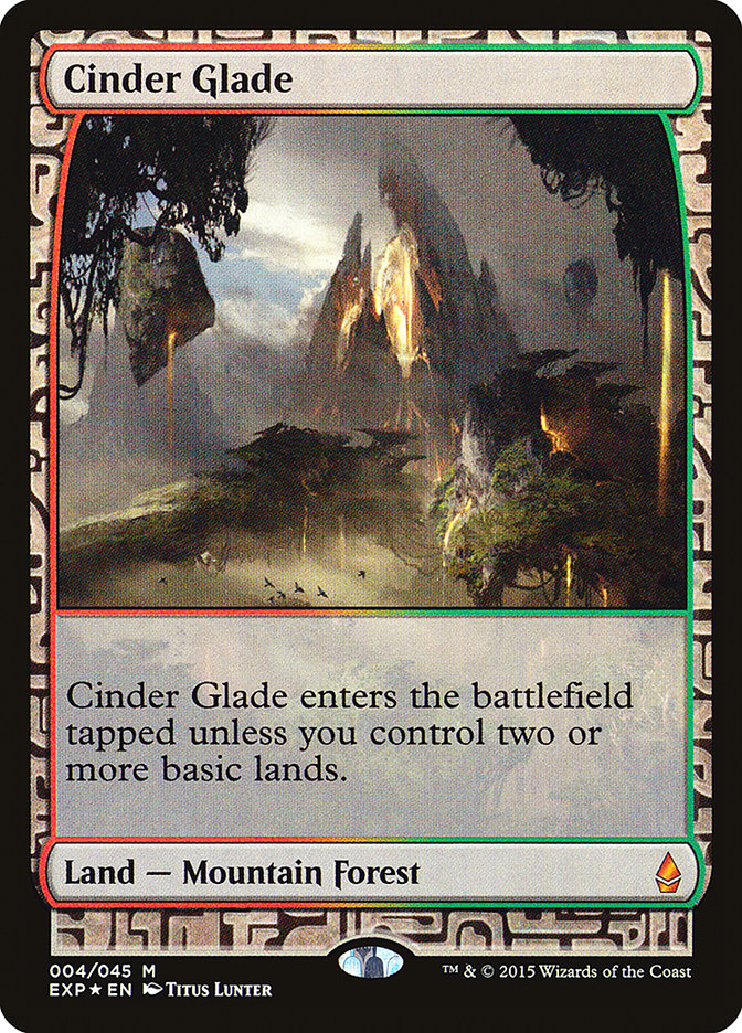 Cinder Glade [Zendikar Expeditions] | GrognardGamesBatavia