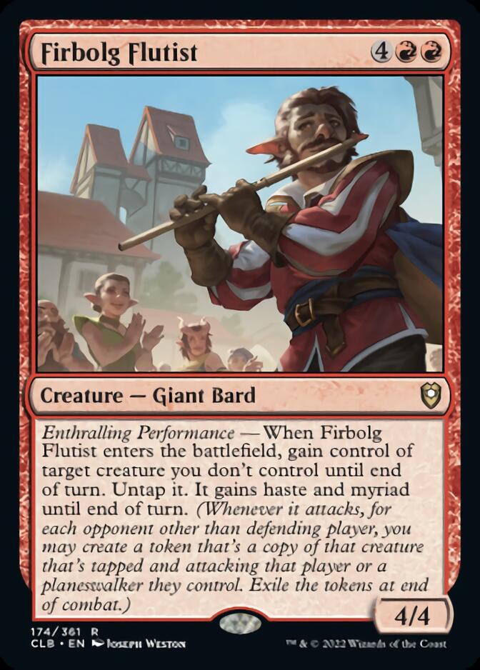 Firbolg Flutist [Commander Legends: Battle for Baldur's Gate] | GrognardGamesBatavia