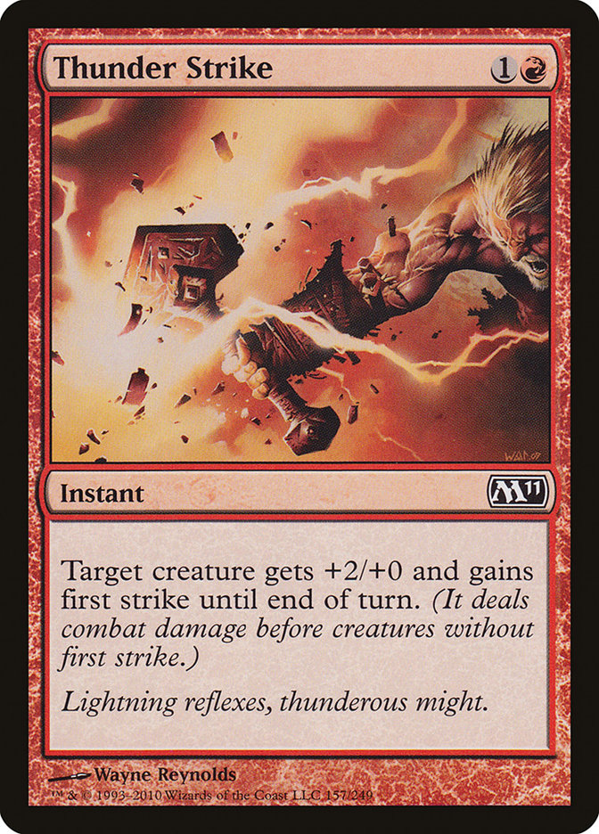 Thunder Strike [Magic 2011] | GrognardGamesBatavia