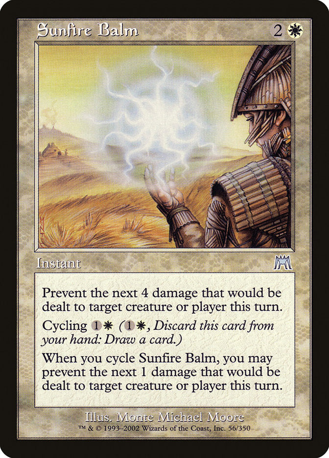 Sunfire Balm [Onslaught] | GrognardGamesBatavia